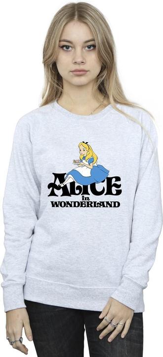 Immagine prodotto Disney Felpa classique Donna/Ladies Alice In Wonderland Tea Drinker (M)