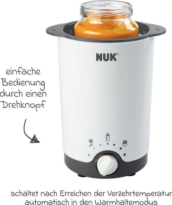Produktbild NUK Flaschenwärmer & Babykostwärmer Premium Starter-Set 9-tlg. - Babykostwärmer