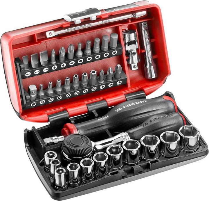 Actual product image Facom Socket wrench set (9 mm, 11 mm, 5.5 mm, 12 mm, 6 mm, 8 mm, 10 mm, 13 mm, 7 mm, 14 mm, 5 mm)