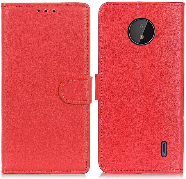 Produktbild MU Classic Litchi Leder Bookcover Series (Nokia C10, Nokia C20)