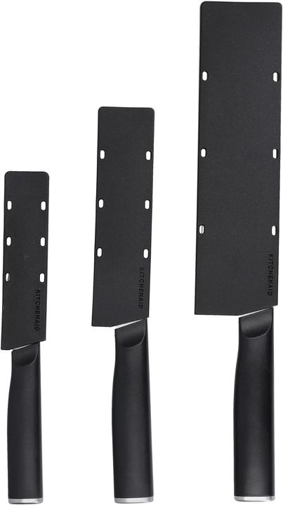 Produktbild KitchenAid Classic 3-Piece Cooking Knife Set, Sharp High-Carbon Japanese Steel (20 cm)