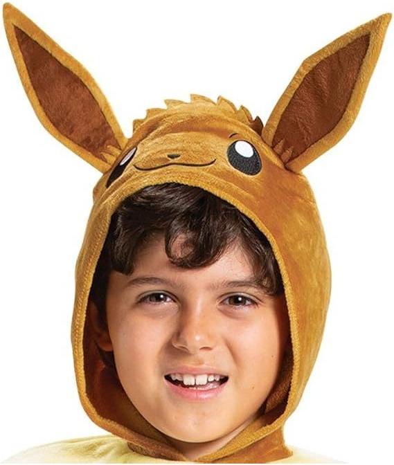Actual product image Disguise - Pokemon Hooded Jumpsuit Classic - Eevee (128 cm) (M)