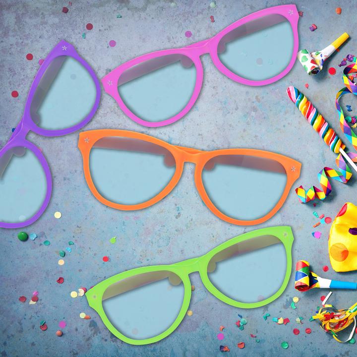Produktbild Relaxdays 4x Partybrille