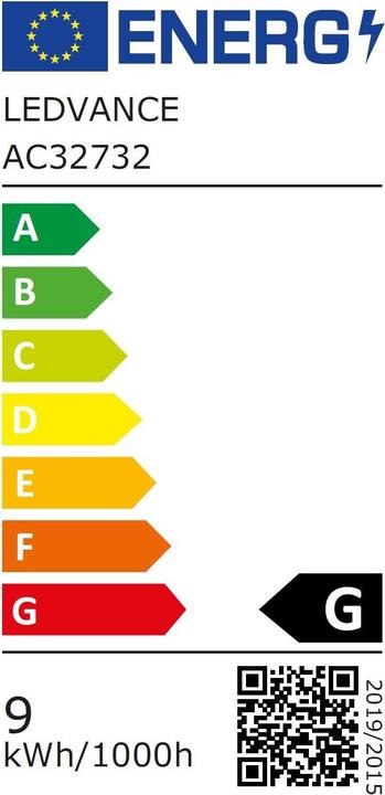 Energy Label Osram Superstar Par 16 (GU10, 80 W, 550 lm, 1 x, G)
