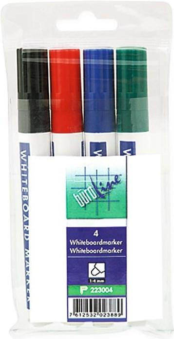Actual product image BüroLine Whiteboard marker (Multicoloured, 1.50 mm, 4 x)