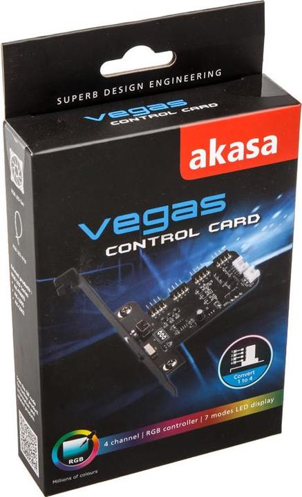 Actual product image Akasa Vegas RGB Controller (RGB)