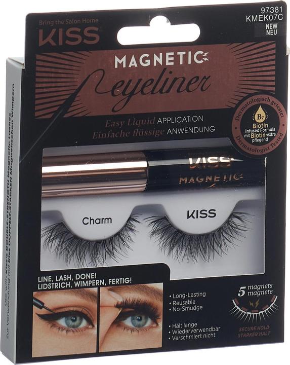 KISS Magnetic Eyeliner & Lash Kit (Künstliche Wimpern)