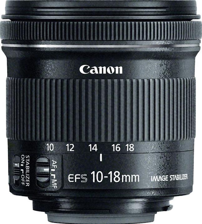 Produktbild Canon EF-S 10-18mm f/4.5-5.6 IS STM - (EU) (Canon EF-S, APS-C / DX)