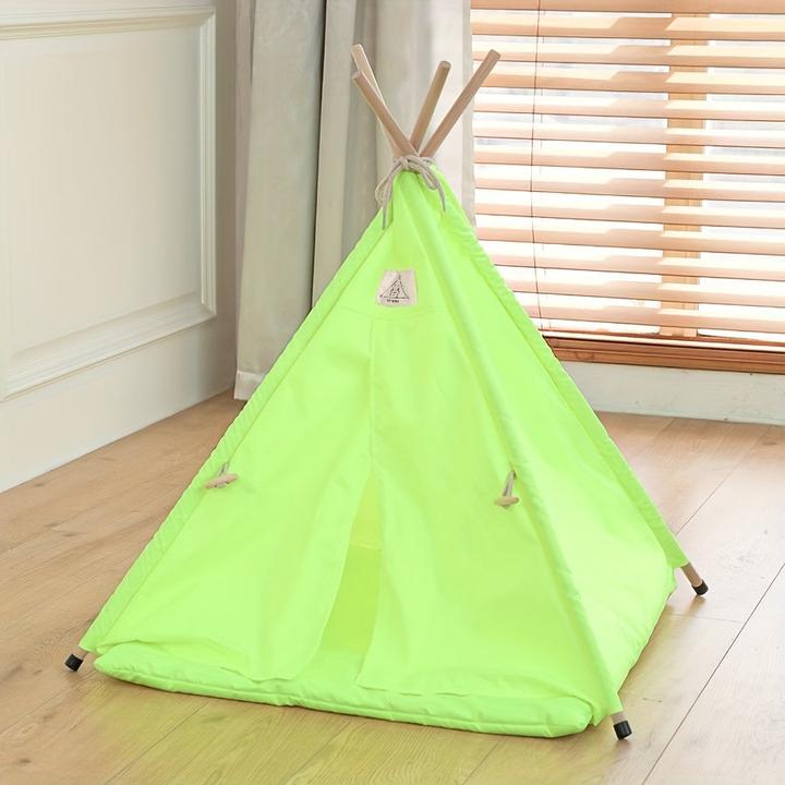 Actual product image Alopini Waterproof teepee tent for pets - Modern design, detachable and warm for small to large pets (Dog)