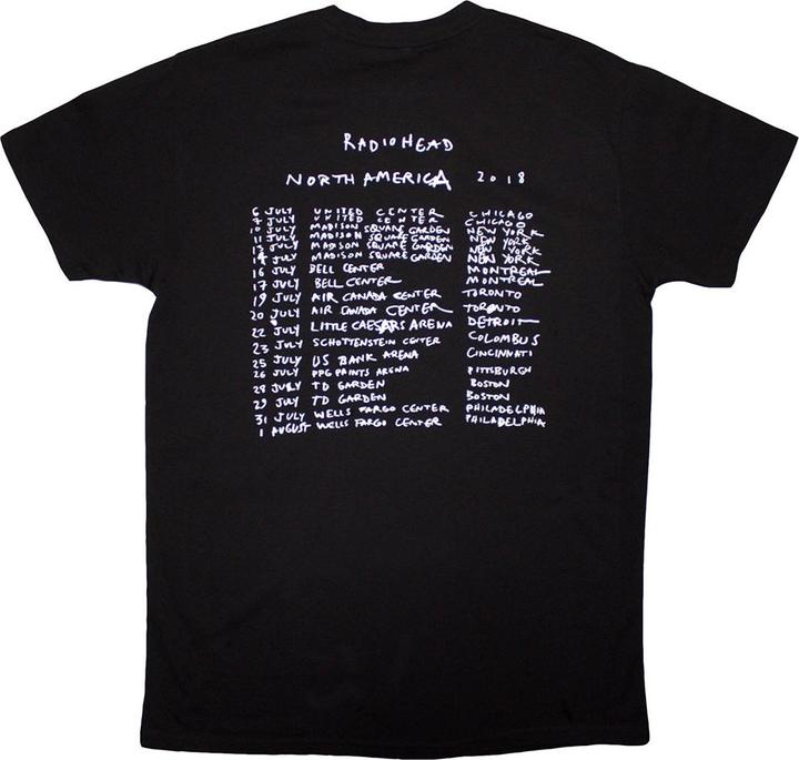 Produktbild Radiohead TShirt Rückseitiger Aufdruck (M)