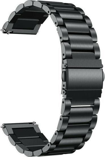 Produktbild MU Style Link Series Edelstahl Ersatz Armband (22 mm, Echtleder)