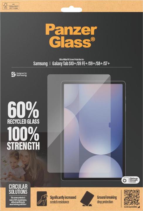 Produktbild Samsung Galaxy Tab S8+ (nur WLAN, 12.40", 128 GB, Graphite)