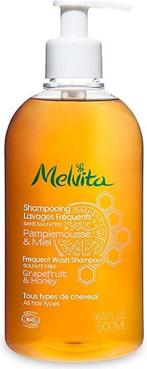 Actual product image Melvita Shampoo Frequent Wash (500 ml, Liquid shampoo)