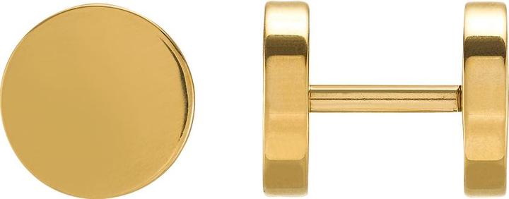 Jourdan Ohrringe aus goldenem Stahl (Stahl)