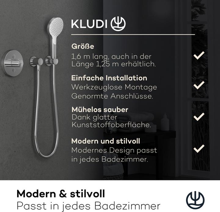 Produktbild Kludi X3 Duschschlauch (160 cm)