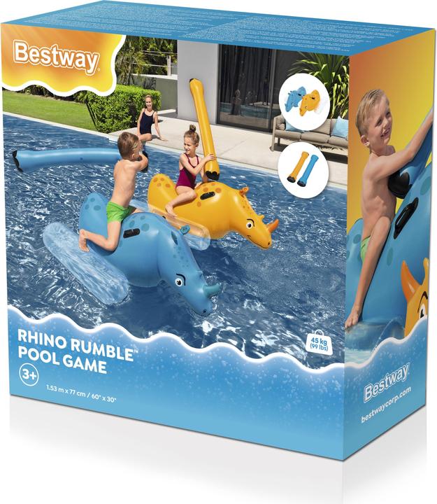 Produktbild Bestway Aufblasbares Nashorn-Poolspiel