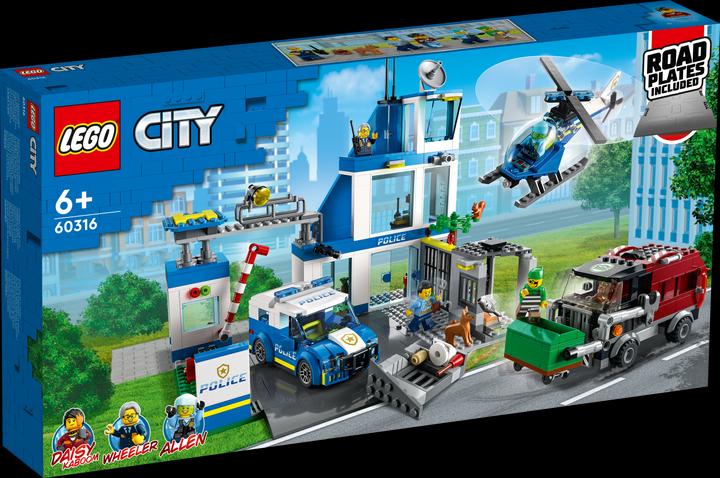 Produktbild LEGO Polizeistation (60316, LEGO City)