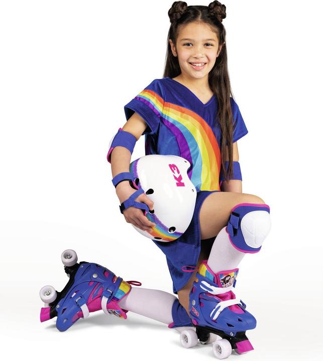Productafbeelding K3 rolschaatsen Regenboog, maat 34-37 (35)