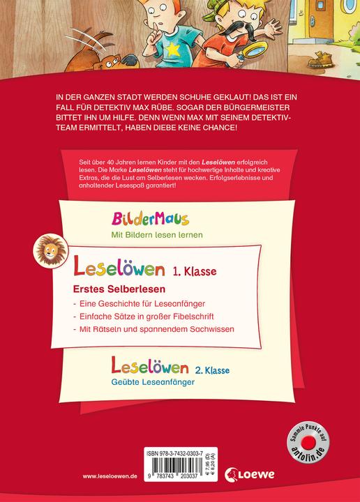 Produktbild Leselöwen 1. Klasse - Ein Detektiv für alle Fälle (Deutsch, Christina Foshag, Dirk Hennig, 2019)