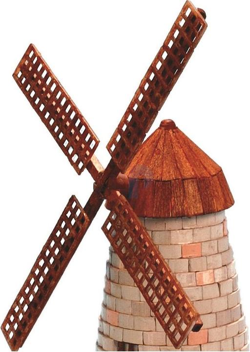 Image du produit Block Cuit. Kit maquette 3D en céramique -Ancien moulin à vent (20 x 17 x 20 cm)