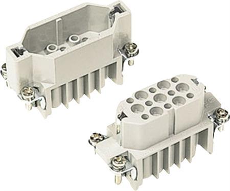 Produktbild Harting HAN D Steckverbinder, Einsatztyp 10A Crimpanschluss max 2,5mm2, 10A 15 polig