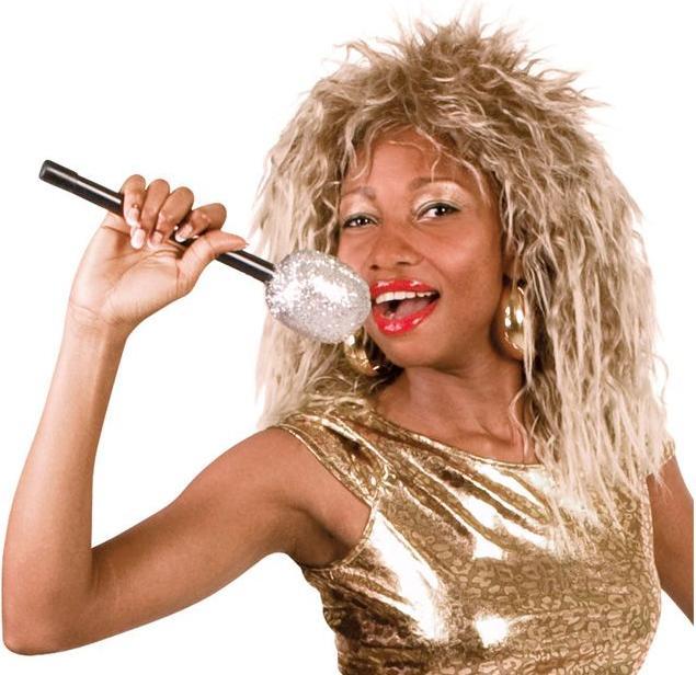 Actual product image Sombo Microphone with glitter