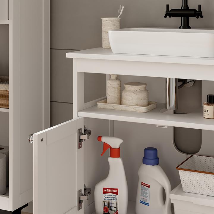 Produktbild Vichy Waschbeckenunterschrank Vanity, Weiss, 60 x 65 cm (60 x 65 x 30 cm)