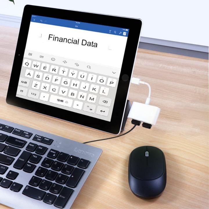 Produktbild Apfelkiste Lightning auf SD/MicroSD Kartenleser & Ladeadapter für Apple (Lightning, MicroDot, USB Typ C, USB-A)