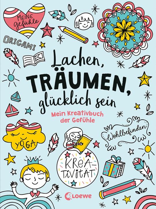 Immagine prodotto Lachen, träumen, glücklich sein (Tedesco, Mathilde Parigi, Creativo Loewe, Anna colomba, Solenne e Thomas, 2021)