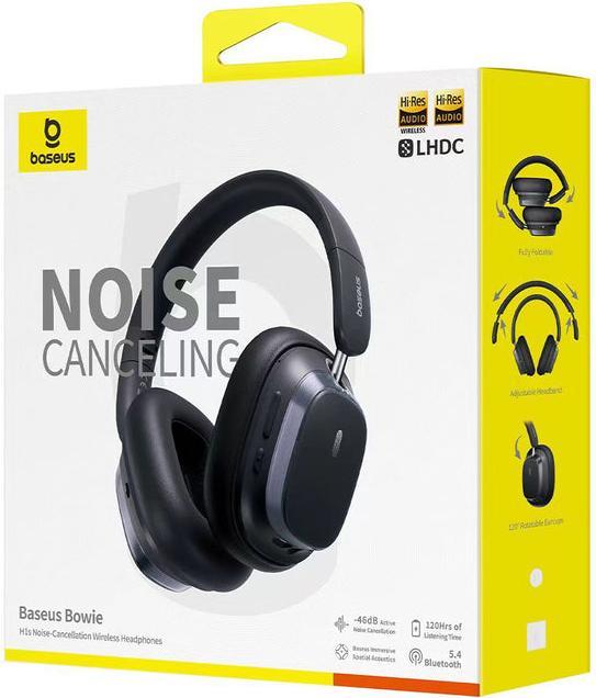 Actual product image Baseus Bowie H1s Cluster Black (ANC, 70 h, Wireless)