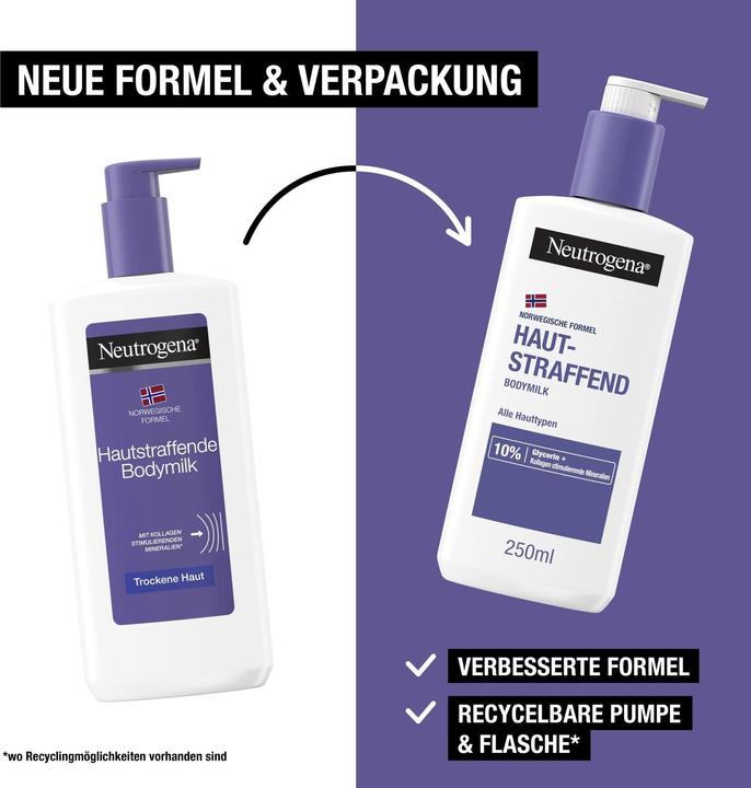 Produktbild Neutrogena Bodymilk hautstraffend 250ml (Körpermilch, 250 ml)