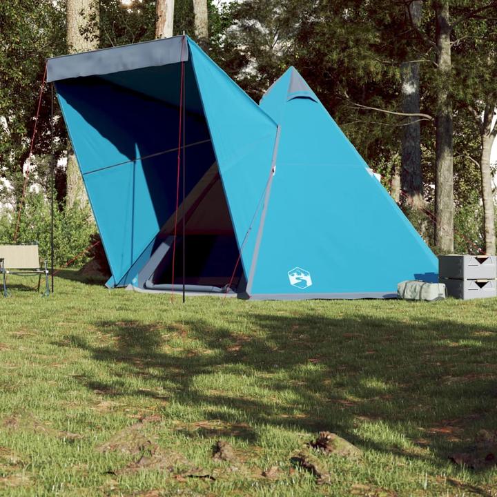 Immagine prodotto VidaXL Tenda Tipi per famiglie 6 persone Impermeabile (7.25 kg, 6 persone)