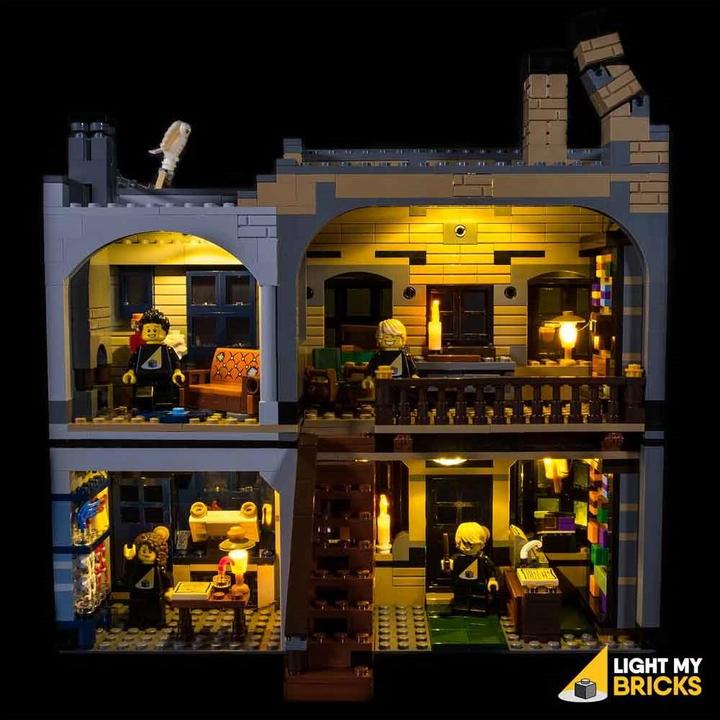 Produktbild Light my bricks LED licht Set für LEGO Harry Potter Winkelgasse