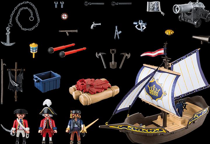 Produktbild Playmobil Rotrocksegler (70412, Playmobil Pirates)