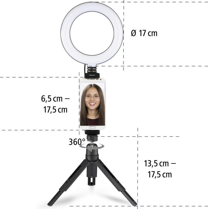 Immagine prodotto Hama Area di lavoro SpotLight 67 (Anello di luce)