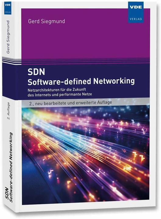 Actual product image SDN - Software-defined Networking (German, Gerd Siegmund, 2023)