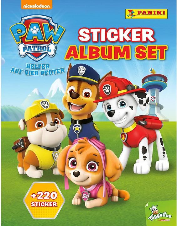 Image du produit Panini Set d'album d'autocollants Paw Patrol