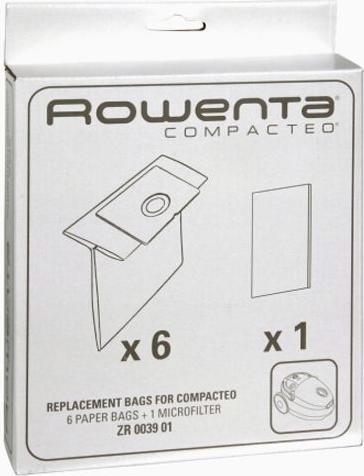 Produktbild Rowenta Beutel & Filter ZR0039 (6 x)