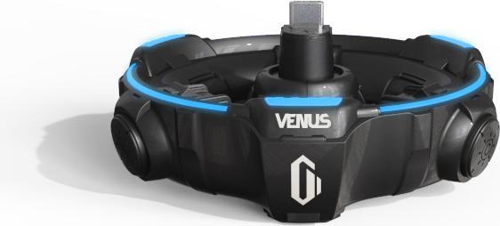 Actual product image Gravastar charging station VENUS Black (Electrical connection)