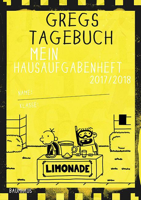 Produktbild Gregs Tagebuch - Mein Hausaufgabenheft 2017/2018 (VE 5) (Deutsch)
