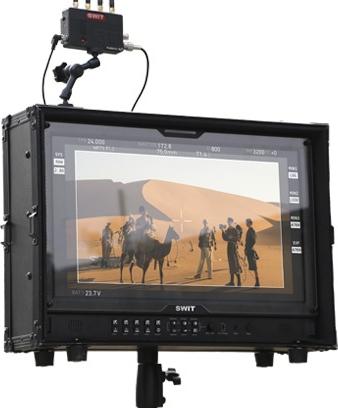 Immagine prodotto Swit FM-215HDR | Monitor da campo FHD professionale da 21,5" ad alta luminosità con flight case e 12G-SDI (21.50", Full HD)