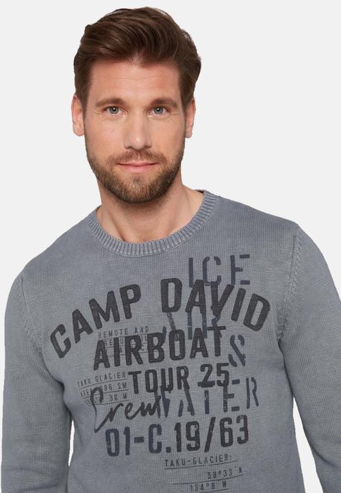 Image du produit Camp David Pullover Strickpullover R-Neck (L)