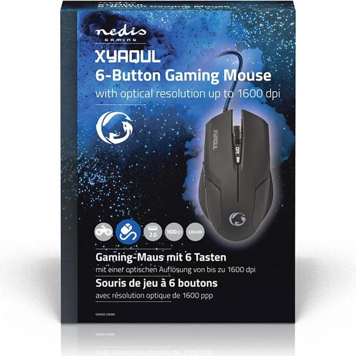 Produktbild Nedis GMWD100BK (Kabelgebunden)