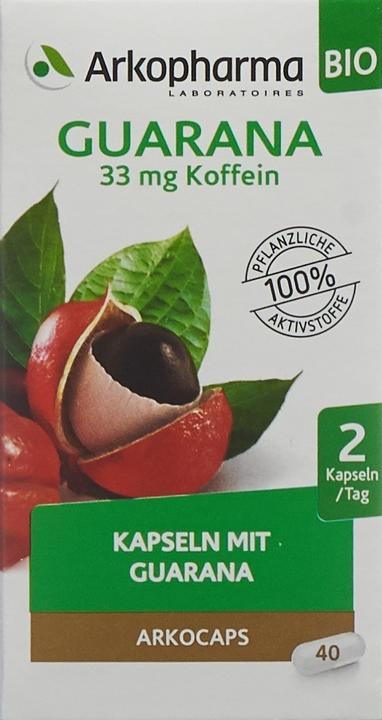 Produktbild Arkopharma Arkocaps Bio Guarana Kapseln (40 Stück, Kapseln, 40 g)