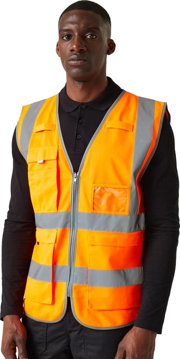 Actual product image Regatta Mens Pro Executive Hi-Vis Vest (3XL)