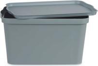 Image du produit Kipit boîte plastique avec couvercle 24l gris (24 l)