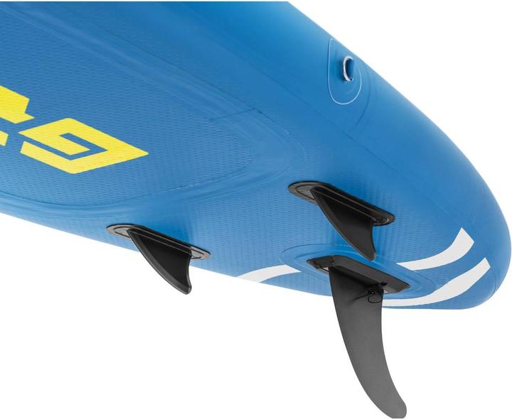 Produktbild Gymrex Stand Up Paddleboard SUP-Board aufblasbar 125 kg blau Doppelkammer (10'6")