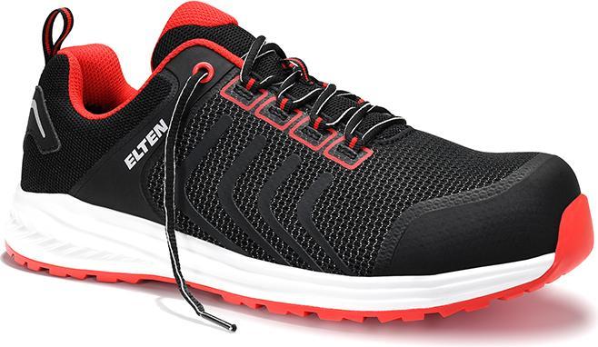 Produktbild Elten Batai Livas black red low ESD S1P, juodi 40 (S1P, 40)