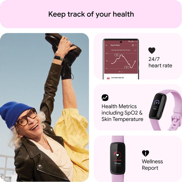 Productafbeelding Fitbit Inspireer 3 (39.32 mm)