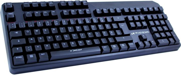 Actual product image Lioncast LK30 LED gaming keyboard (DE, Cable)